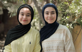 الشقيقتان الغزيتان تالا وفرح موسى