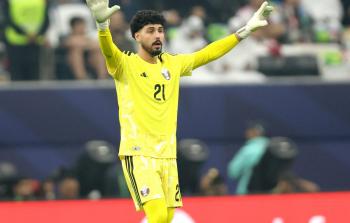 حارس مرمى المنتخب القطري من أصل فلسطيني محمود إبراهيم أبو ندى