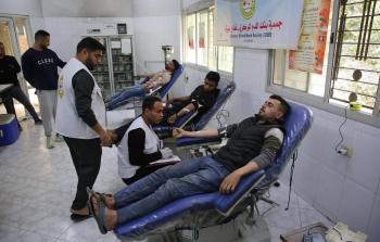 بنوك الدم تواجه أزمة غير مسبوقة منذ بدء حرب الإبادة