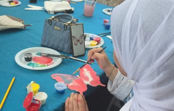 مبادرة فنية في مخيم النصيرات لإنقاذ ضحايا الصدمات النفسية