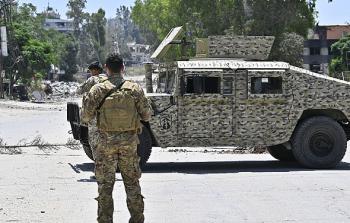 قوات الأمن اللبنانية تنتشر في محيط مبنى مصرف لبنان في النبطية