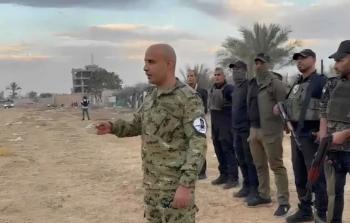 عناصر من المليشيات العميلة في رفح