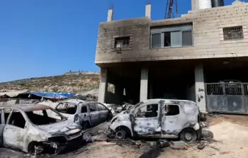 آثار هجوم للمستوطنين على ممتلكات الفلسطينيين - (صورة أرشيفية)