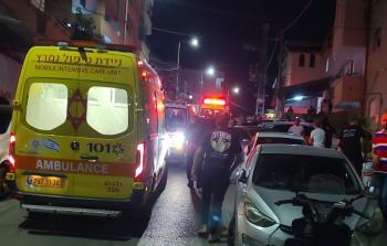 صورة أخرى من مكان الجريمة المزدوجة