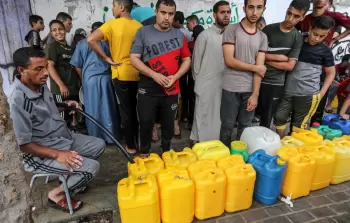 أزمة متصاعدة في مياه الشرب في قطاع غزة