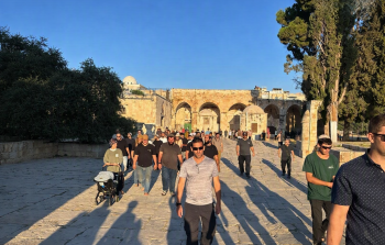 مستوطنون يقتحمون الأقصى في ذكرى ما يسمى خراب الهيكل