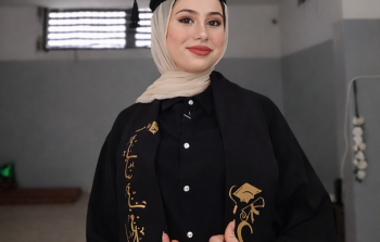 الطالبة أسيل سامح السقا حصلت على معدل 97.4% في الفرع العلمي