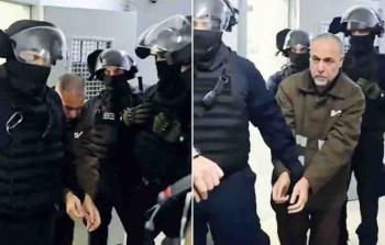 الطبيب حسام أبو صفية أثناء محاكمته