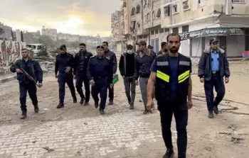 الاحتلال يواصل استهداف ضباط وعناصر الشرطة في غزة (أرشيف)