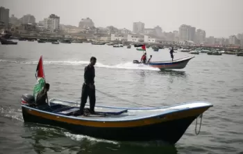 مراكب صيد في بحر غزة (أرشيف)
