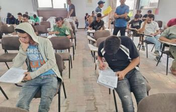 جانب من بدء تقديم امتحانات الثانوية العامة