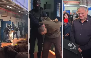 اقتحام بن غفير لسجن الدامون والتنكيل بالأسرى 