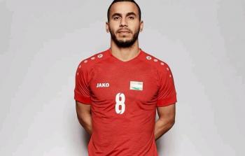 اللاعب الفلسطيني محمد يامين