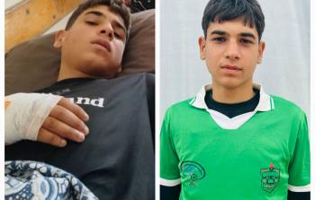 لاعب فريق نادي خدمات رفح لكرة القدم محمود أبو طه