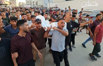 10 شهداء و56 إصابة خلال 48 ساعة بغزة (تصوير محمود أبو حصيرة)