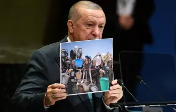 قال الرئيس التركي رجب طيب أردوغان: إن قطاع غزة أصبح 