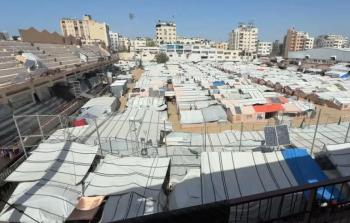 ملعب فلسطين.. من قلب الرياضة الفلسطينية إلى مأوى للنازحين