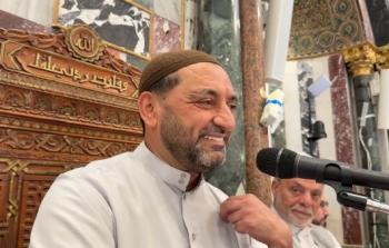 خطيب المسجد الأقصى الشيخ خالد أبو جمعة.