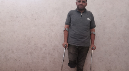 خليل دردونة... ترت الحرب الإسرائيلية ساقه وسلبته جزءًا من ذاكرته