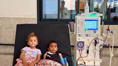 طفلان في مواجهة الفشل الكلوي