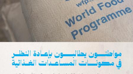 انتقادات شعبية لمساعدات "الغذاء العالمي" بغزة
