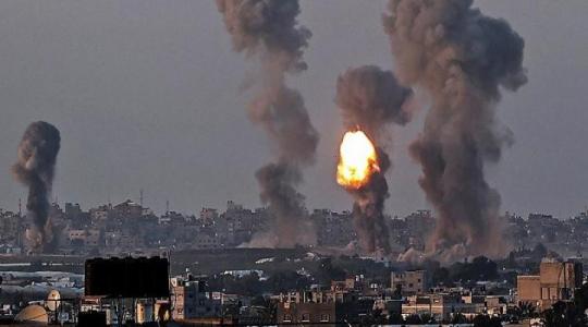 غارة جوية إسرائيلية على قطاع غزة (أرشيفية)