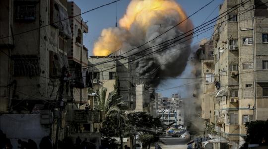 عملية نسف نفذها الاحتلال في غزة خلال حرب الإبادة الجماعية