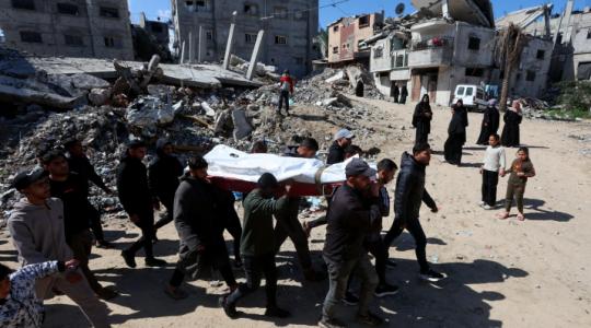 شهيد ارتقى في قصف الاحتلال على غزة (أرشيفية)