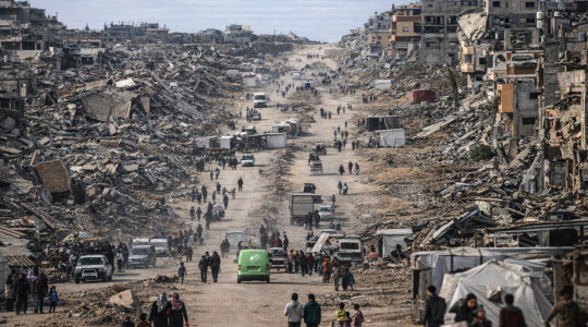 دمار كبير خلفه قصف الاحتلال خلال حرب الإبادة الجماعية على غزة