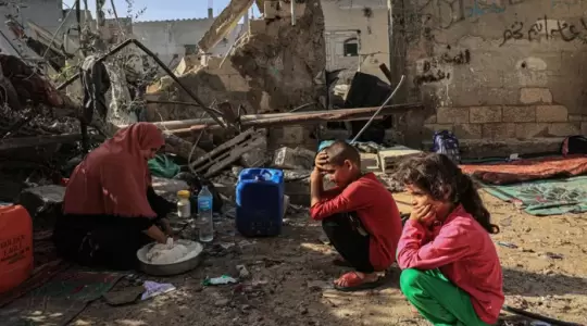 تدهور الأوضاع الإنسانية في غزة (صورة أرشيفية)