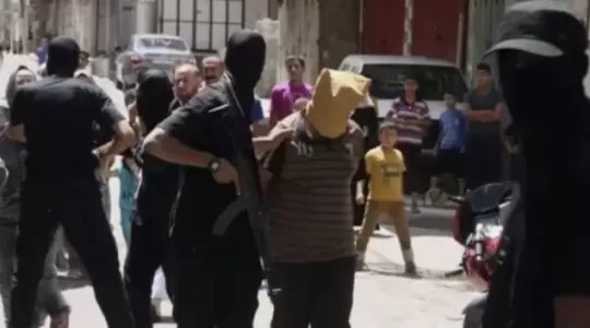 حملة أمنية ضد متخابرين في غزة سابقا - (صورة أرشيفية)