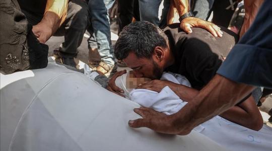 غزة.. شهيد ومصابان وارتفاع حصيلة العدوان إلى 73,400 شهيد "صورة أرشيفية"
