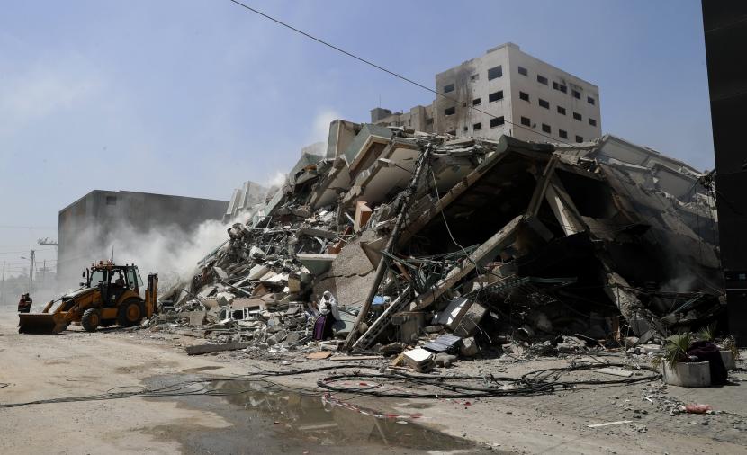 وزارة الأشغال: 2000 مبنى خطر في غزة منها 250 يستحق الهدم العاجل