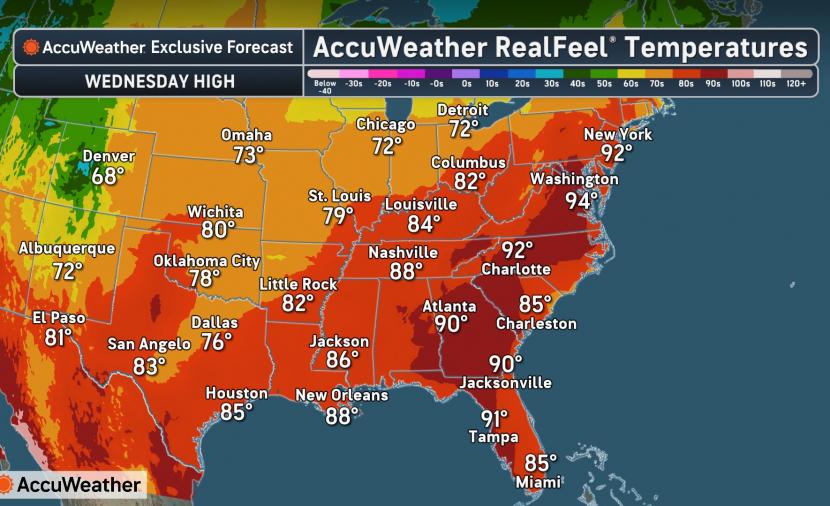 موجة حر غير مسبوقة تضرب الولايات المتحدة