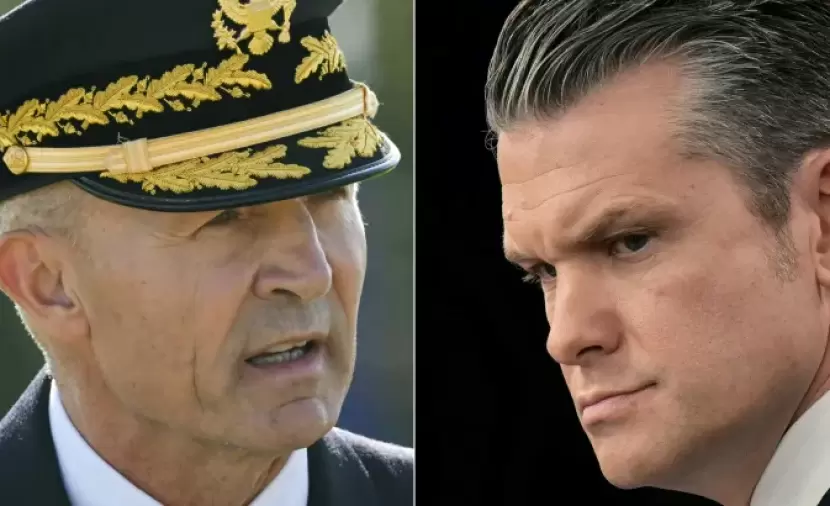 إقالة في قلب الحرب.. هيغسيث يطيح بقائد أركان الجيش الأمريكي