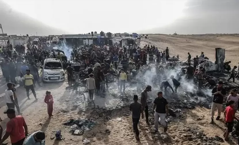 استشهاد طفلة وسيدة وإصابة آخرين في قصف إسرائيلي غربي خانيونس