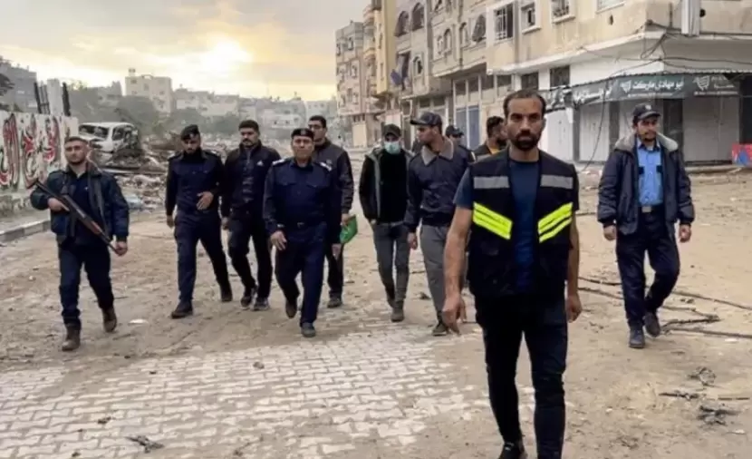 الأمن يقبض على مسلحين أطلقوا النار على مواطنين شمال غزة