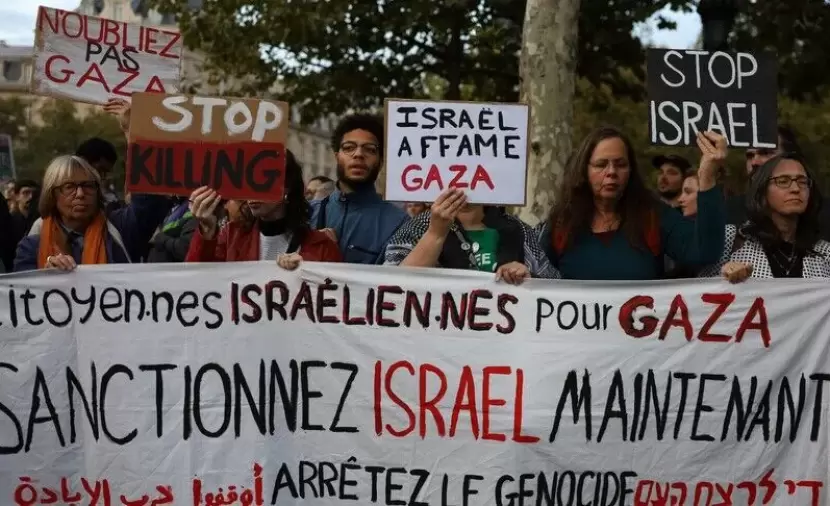 آلاف يتظاهرون في باريس تضامناً مع فلسطين