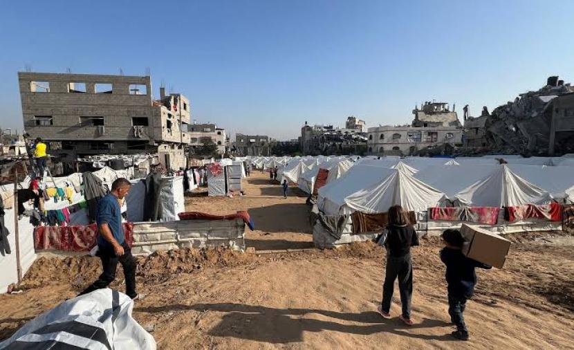 النازحون في غزة يرجون الانتخابات المرتقبة لاستعادة الوحدة