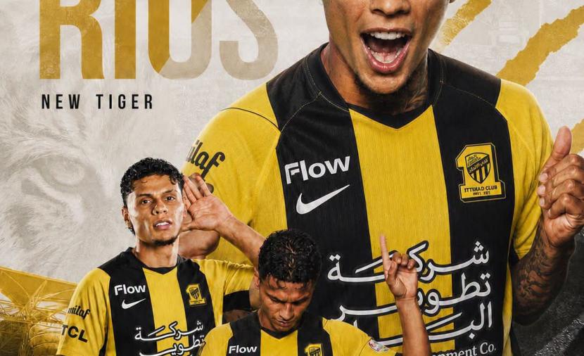 الاتحاد السعودي يضم لاعب الوسط الكولومبي ريتشارد ريوس