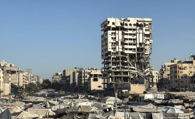لجنة الإعمار تحذر من خطر سقوط 255 مبنى في غزة