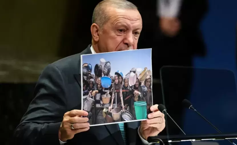 أردوغان يصف غزة بـ"معسكر الموت" ومقبرة الأطفال
