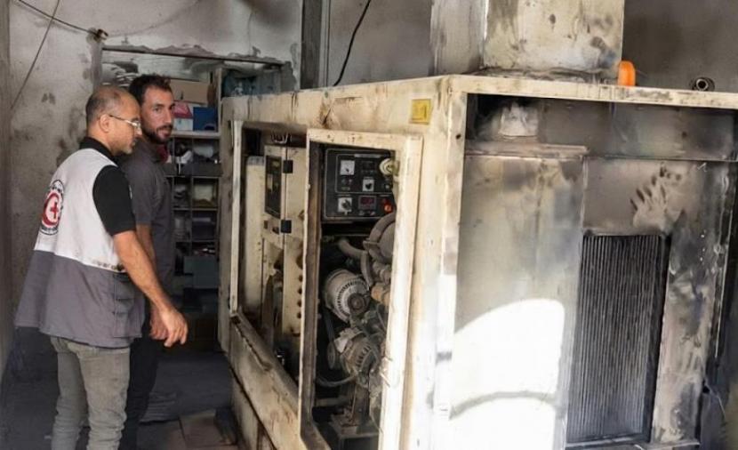 الصحة الفلسطينية تحذّر من توقف مولدات المستشفيات بغزة