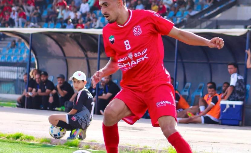 لاعب غزي يسجل ثلاثية في الدوري السوري