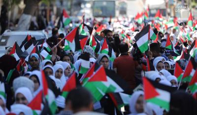 مسير قرآني لـ800 حافظة للقرآن الكريم شوارع مدينة غزة (22).jpg