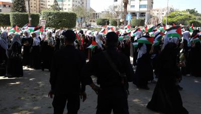 مسير قرآني لـ800 حافظة للقرآن الكريم شوارع مدينة غزة (24).jpg