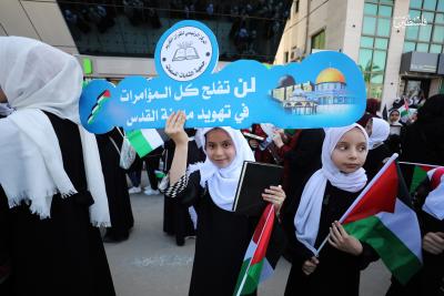 مسير قرآني لـ800 حافظة للقرآن الكريم شوارع مدينة غزة (16).jpg