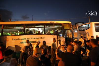 بعد توقف استمر عامين.. أفواج حجاج غزة تنطلق إلى الحجاز (2)