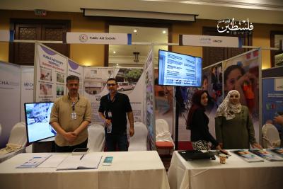 معرض العمل الجماعي من أجل صحة أفضل بغزة (1)