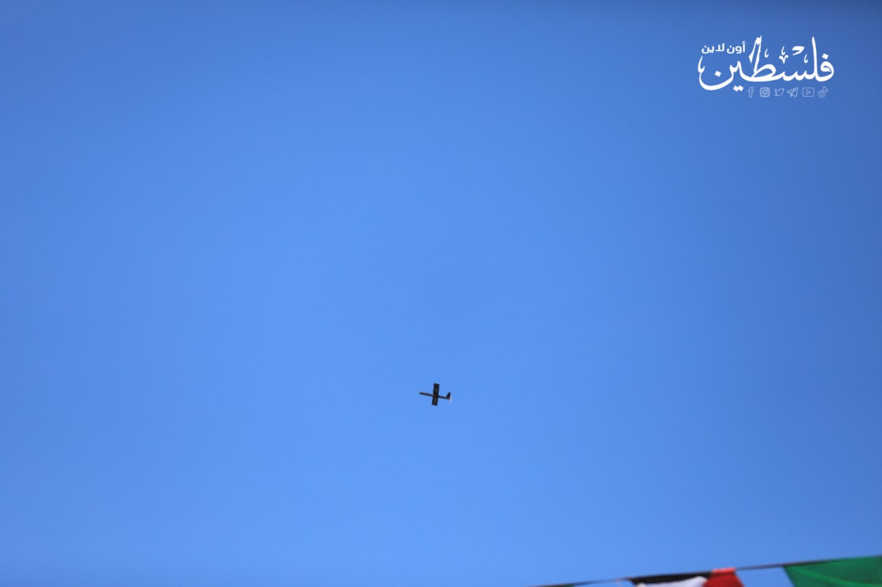 طائرات زواري القسامية خلال مهراجان انطلاقة حماس 35 في غزة (1).jpeg